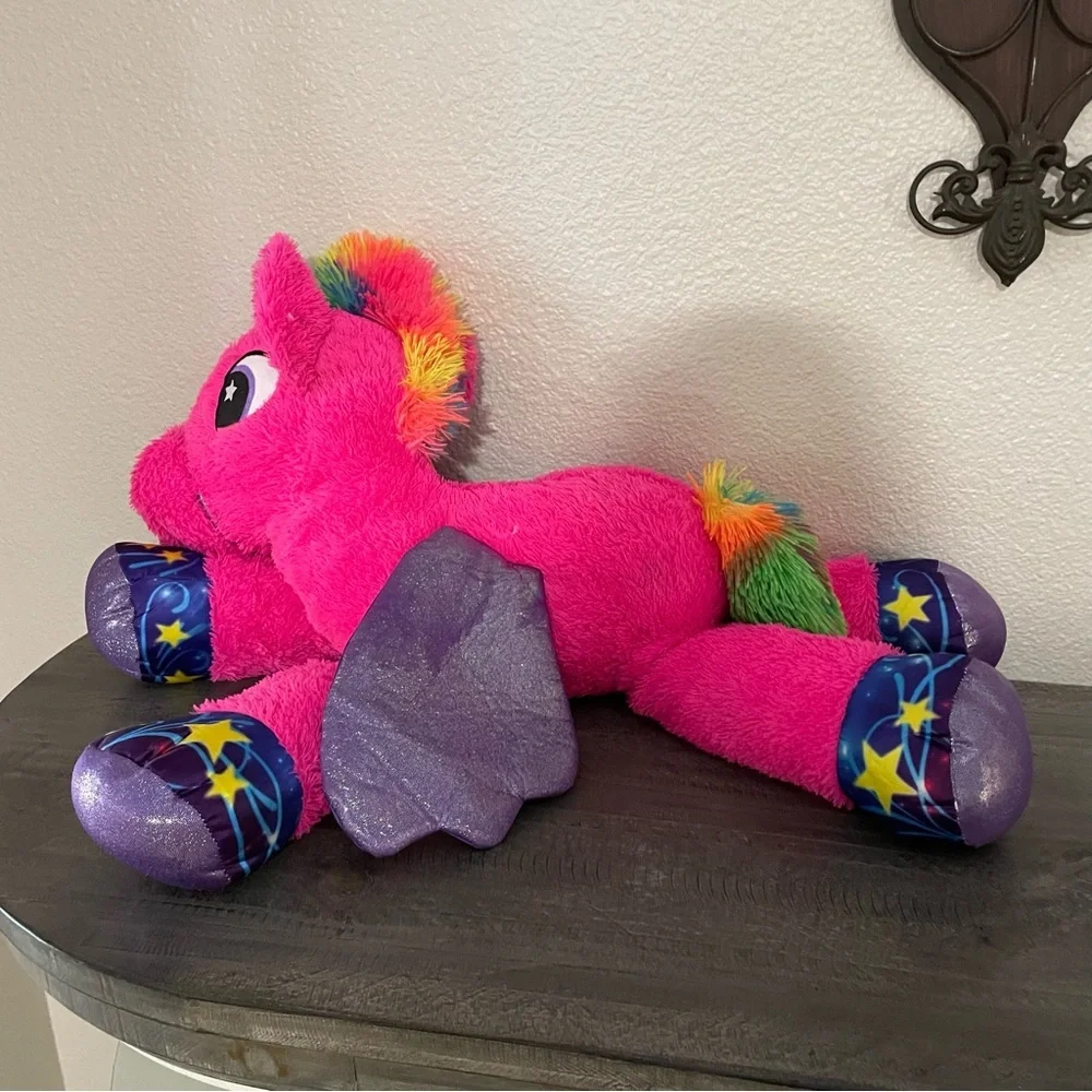 Massive Pink Plush Unicorn stuffed animal